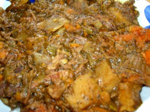 Maple Beef Stew - Close-Up
