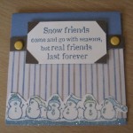 Real Friends - Winter Friendship Card Real Friends - Winter Friendship Card