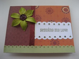 Sending My Love Card