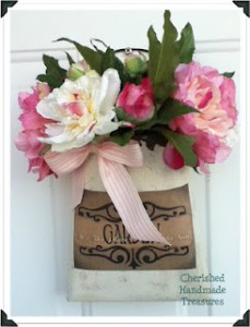 Garden Can Door Decor - Cherished Handmade Treasures Garden Can Door Decor - Cherished Handmade Treasures