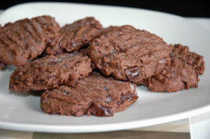Easy Natural Foods - Double Chocolate Date & Almond Cookies