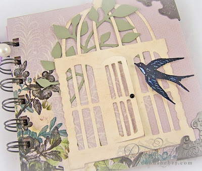 - 7-23-12-Donna-Heber-Birdcage-Mini-Book