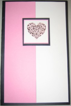 Elegant Heart Card
