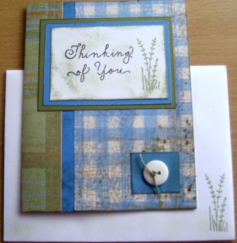 Thinking Of You Card & Envelope