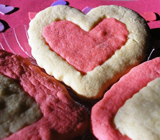Double Heart Cookies