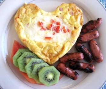 Heart-Shaped Frittatas - Create With Joy