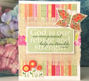 God Is Our Refuge And Strength Card