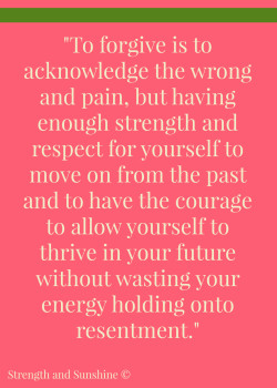 Forgiveness