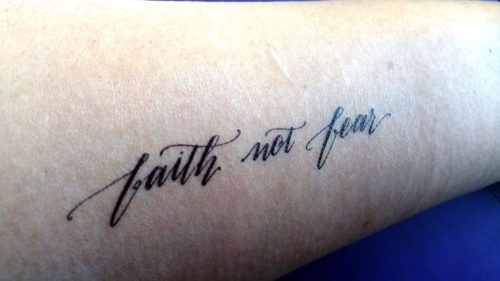 Faith Not Fear Solo 50R