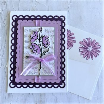Lavender Birthday Card
