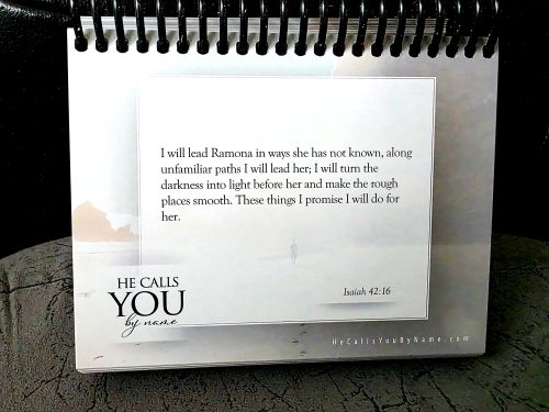 He Calls You By Name - Personalized Verse